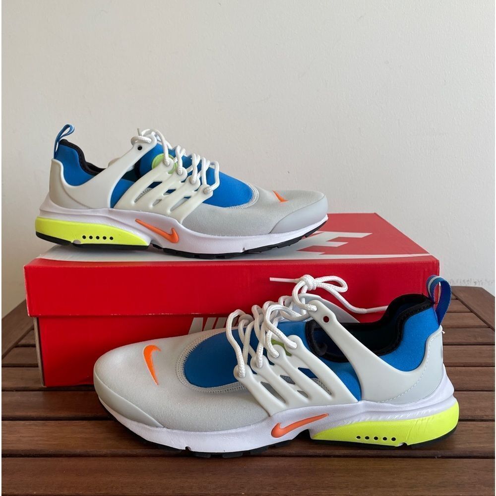 Nike Air Presto Photon Dust/Black-White-Volt Women Size 8(DO6692-001)